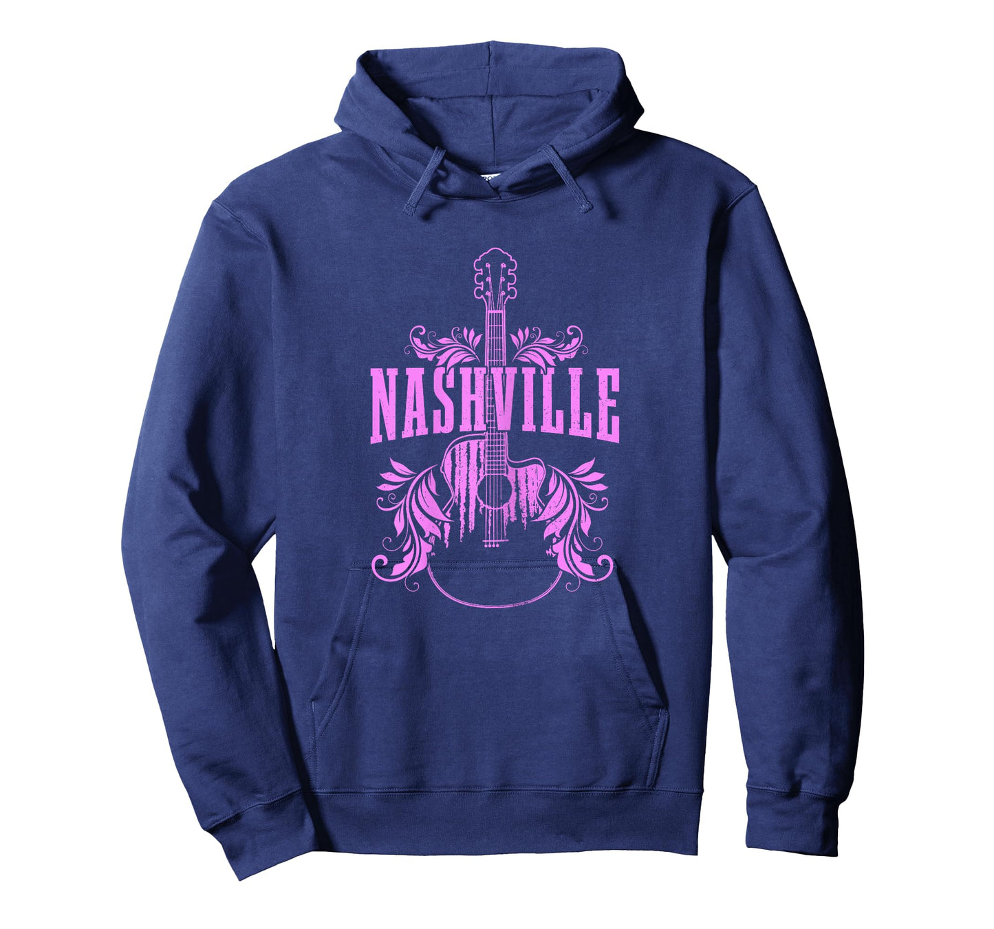 Nashville Tennessee Country Music City Vintage Guitar T-Shirt