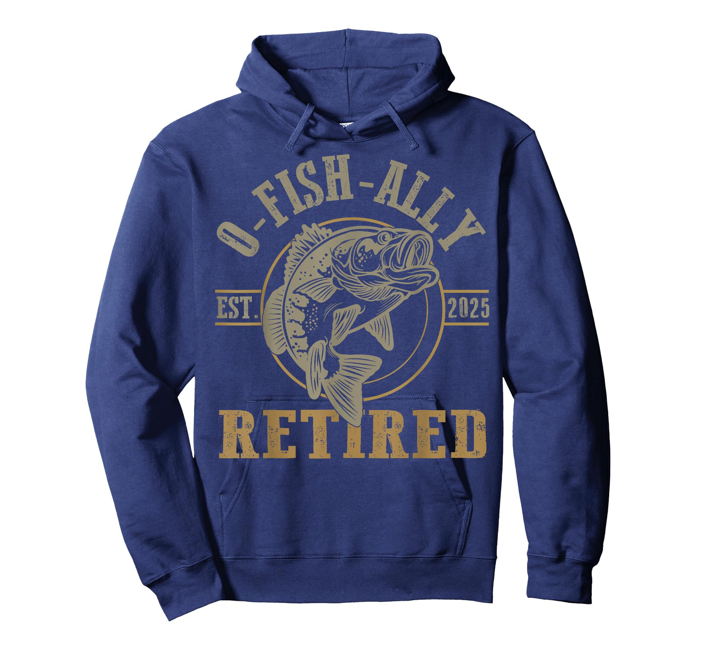 O Fish Ally Retired Since 2025 Fishing Retirement Lovers T-Shirt