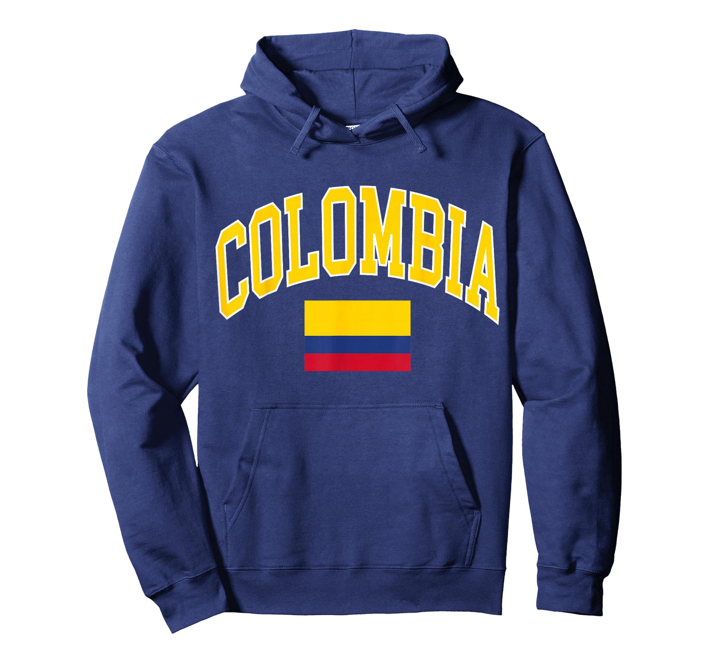 Colombia Designs. Colombia Flag T-Shirt - Unisex-Kids, Black, Small, Short Sleeve