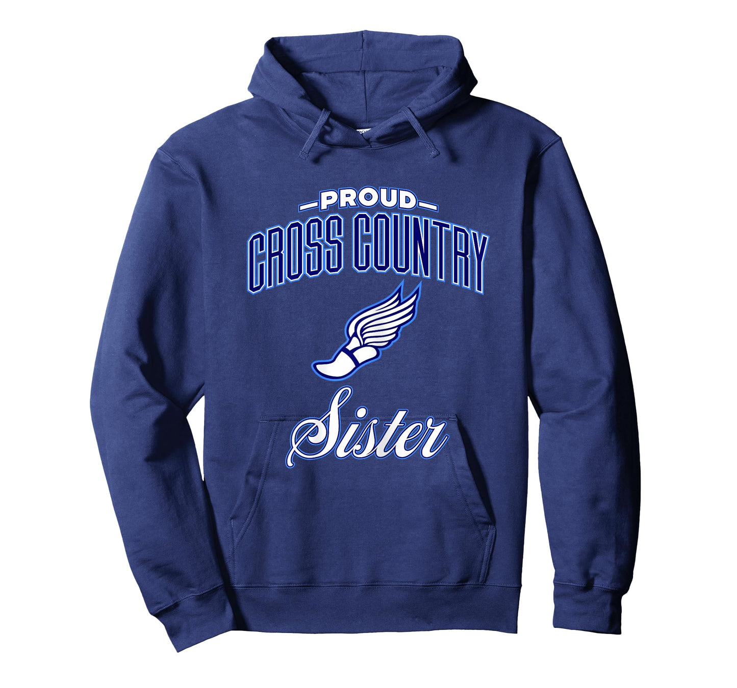 Proud Cross Country Sister Shirt for Women & Girls T-Shirt