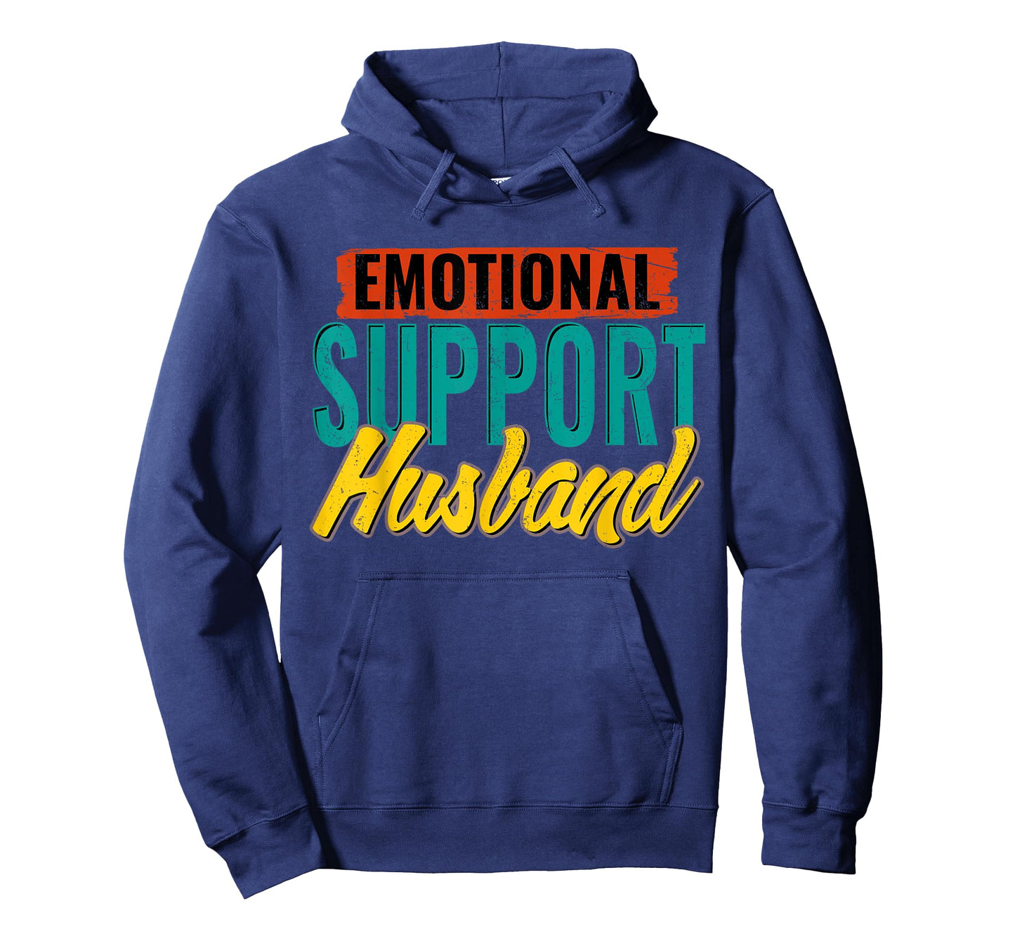 Emotional Support Husband Funny Humor Men T-Shirt