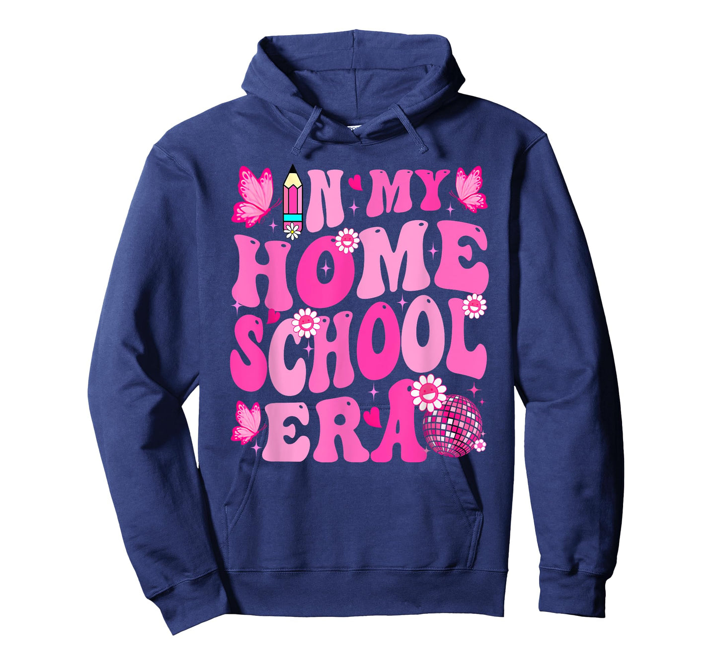 in My Homeschool Era Teachers Women Back to School Girls T-Shirt