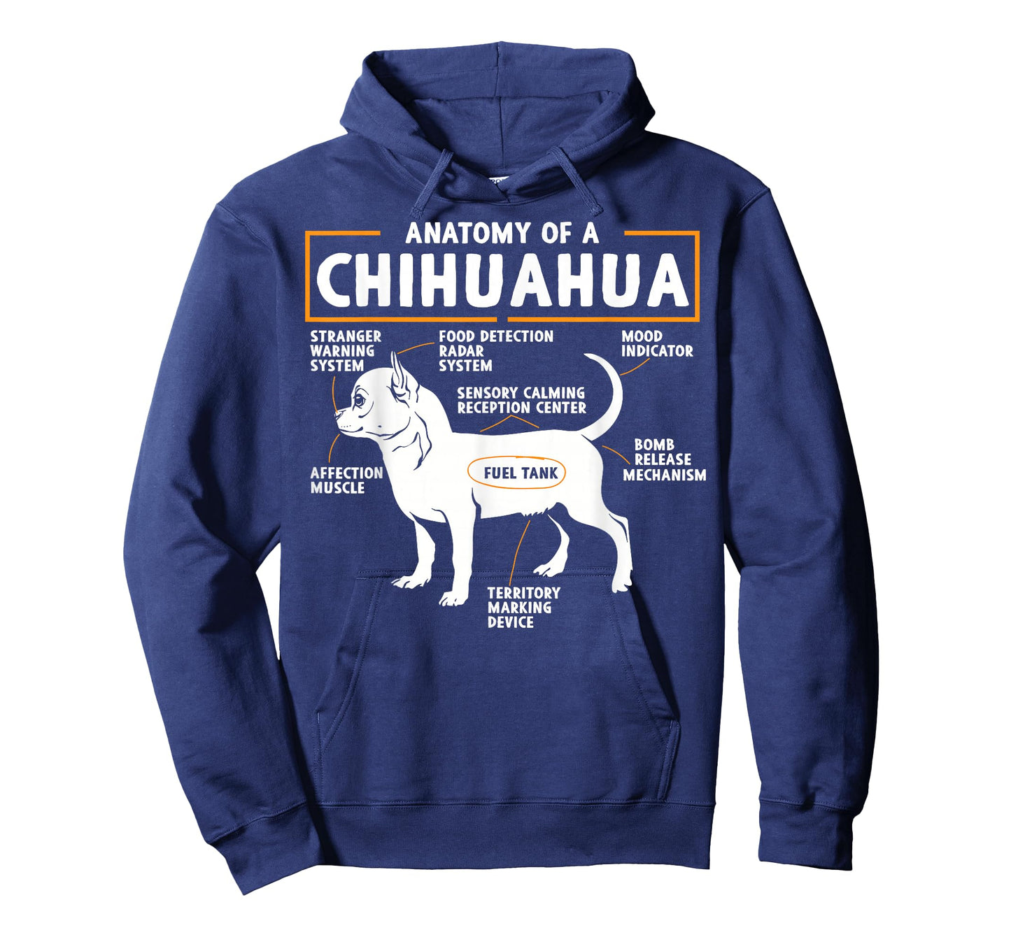 Anatomy of a Chihuahua - Chihuahua Dog T-Shirt