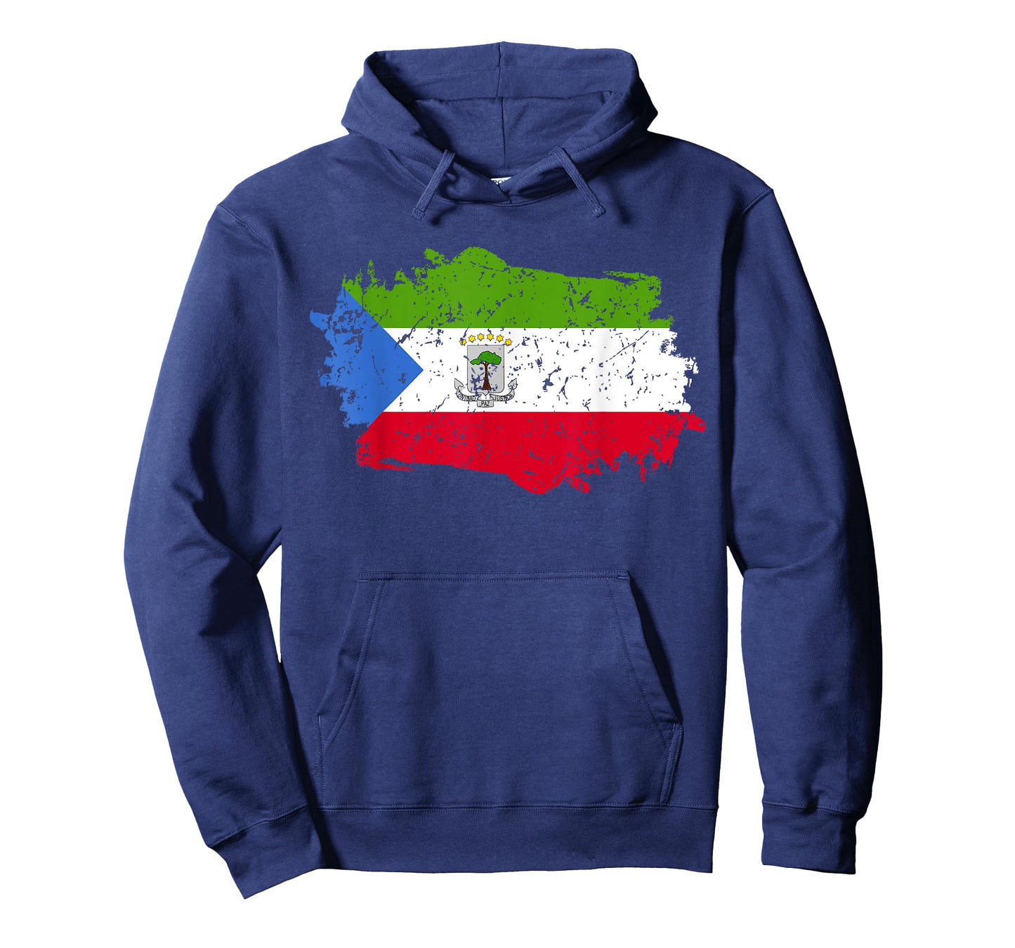 Equatorial Guinea Flag Grunge Country Flag Equatorial Guinea T-Shirt