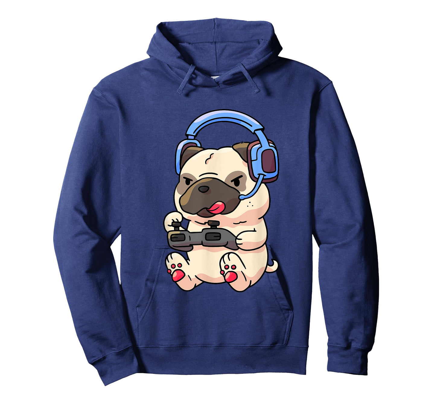 Gamer Pug Gaming Pugs Video Game Gift T-Shirt Small