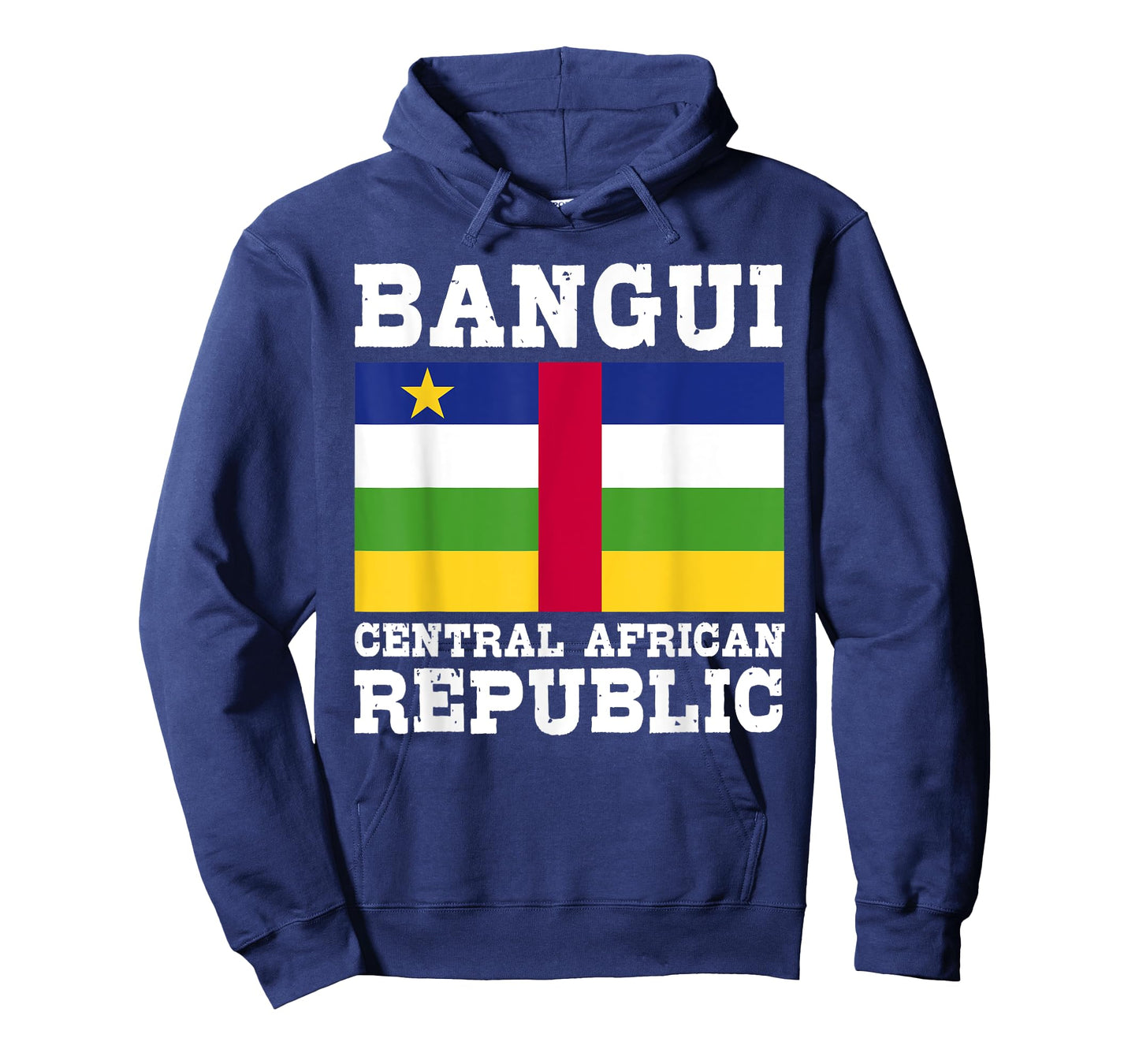 Bangui Central African Republic Flag Wear CAR Capital Jersey T-Shirt