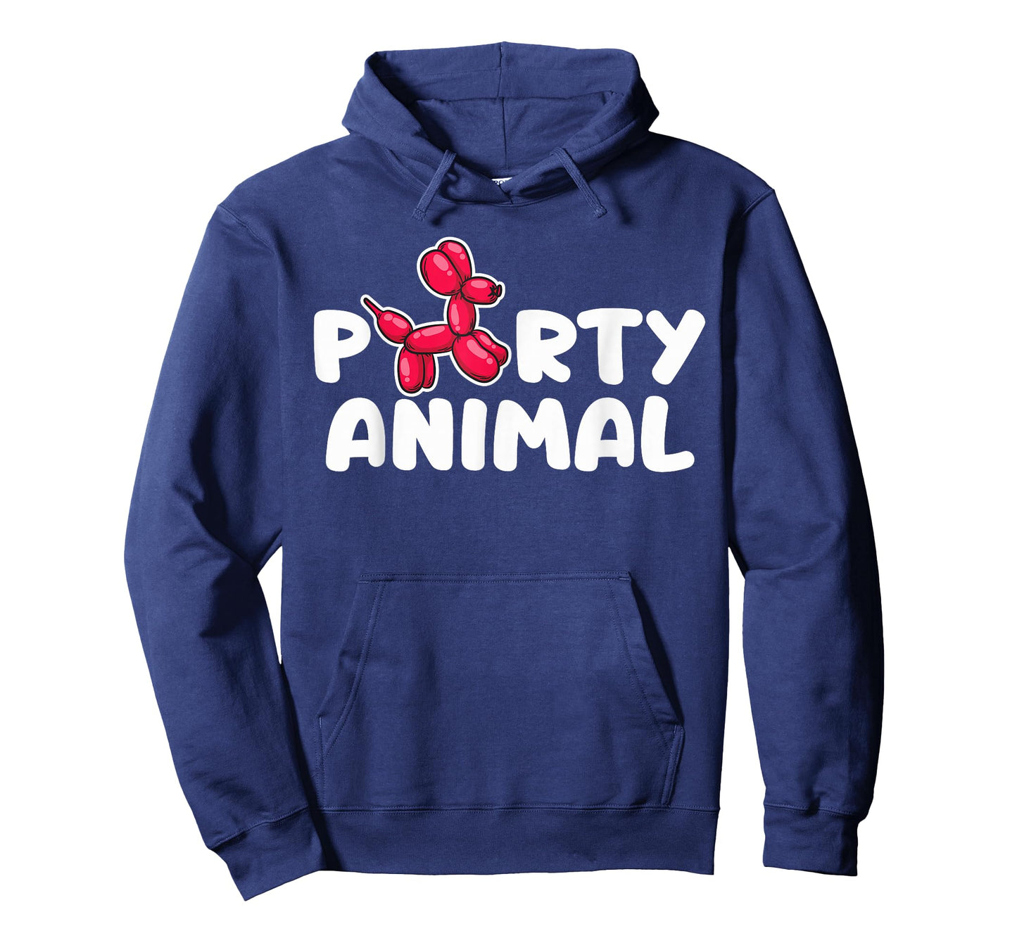Party Animal - Red Balloon Dog Puppy Surprise T-Shirt