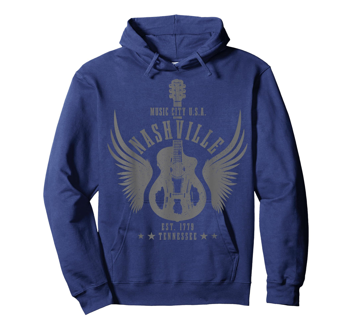 Nashville Guitar TN Tennessee Country Music City Vintage T-Shirt