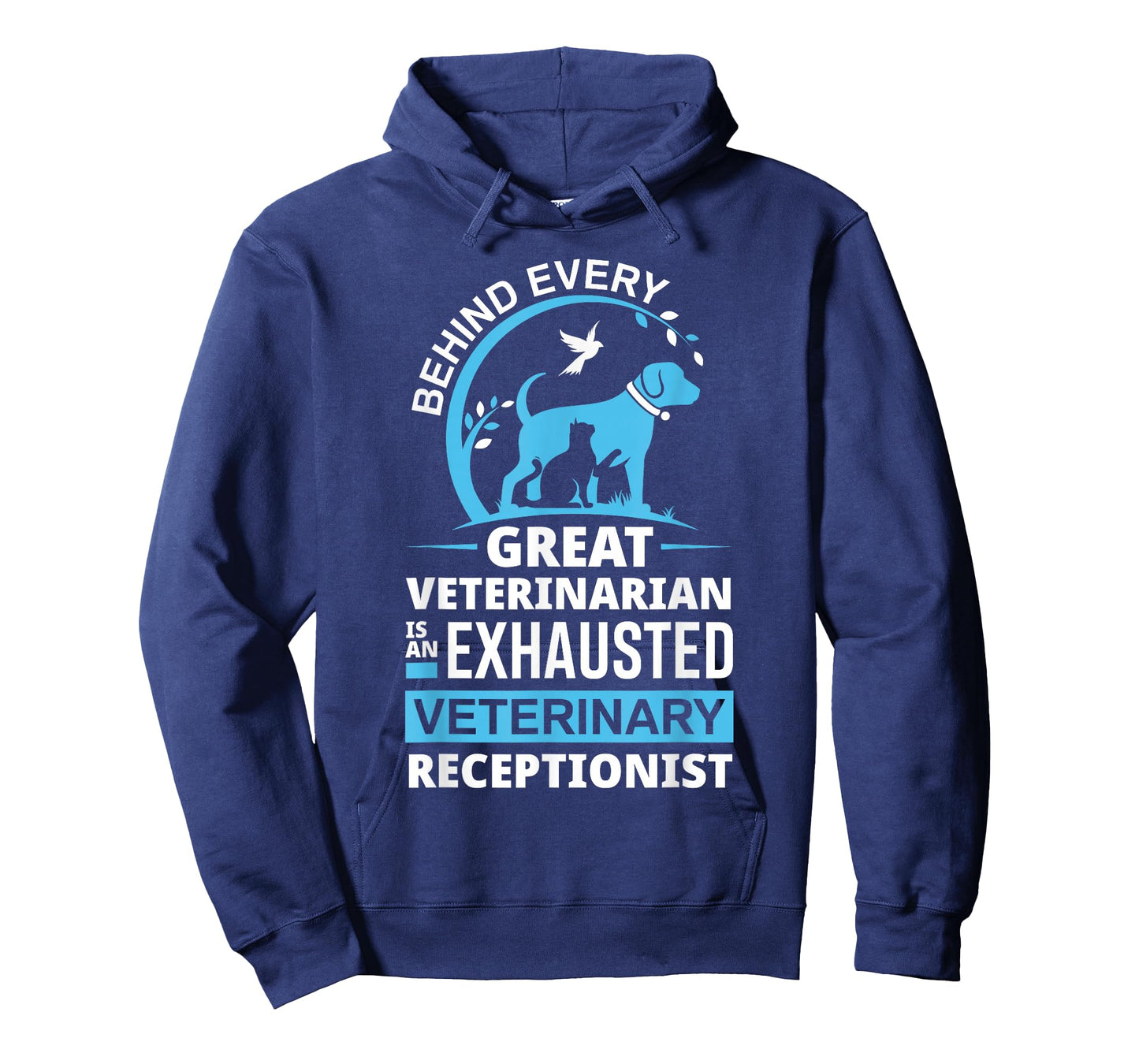 Funny Veterinarian Vet Receptionist Veterinary Receptionist T-Shirt Small