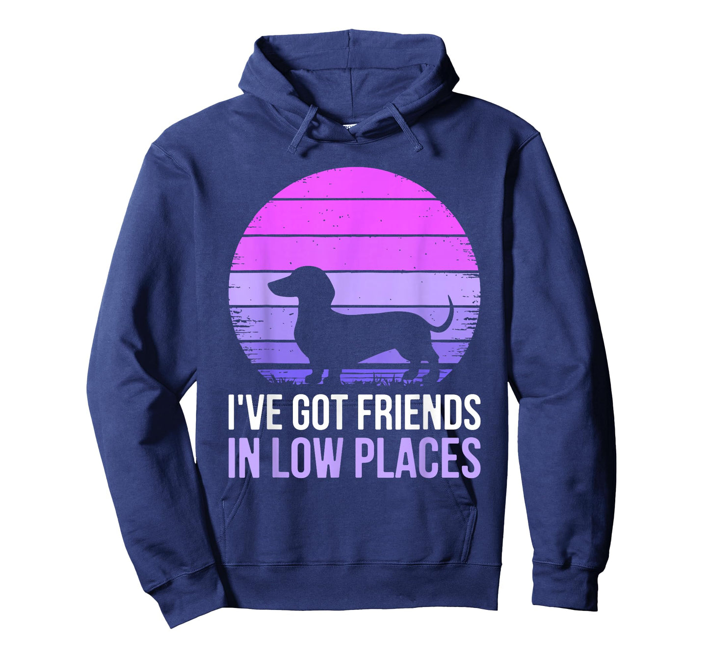 I've Got Friends In Low Places Shirt Dachshund Dog Lover T-Shirt