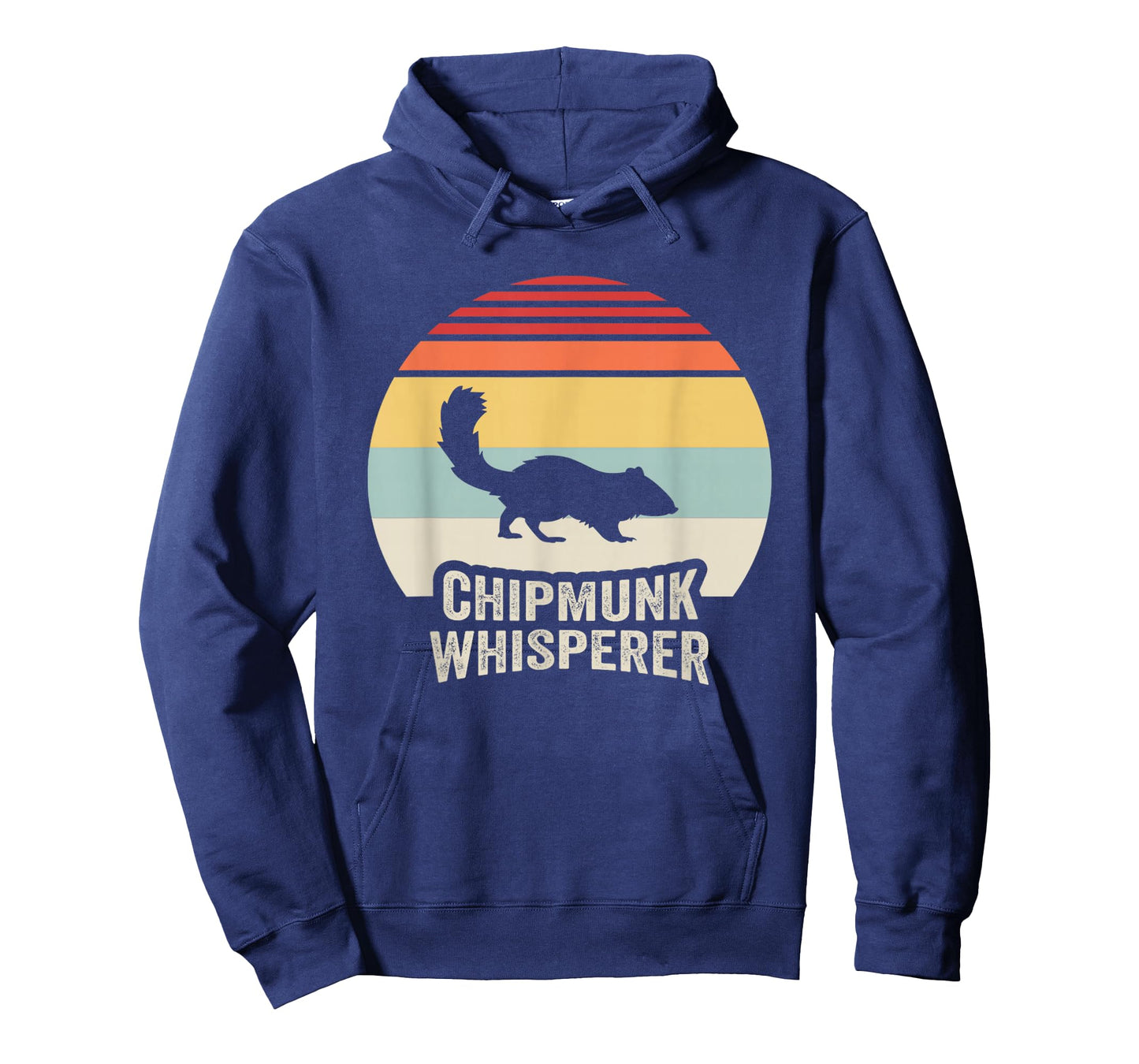 Chipmunk Whisperer Retro Sunset Animal T-Shirt