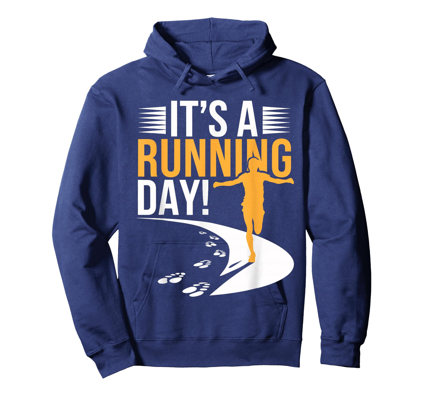 Itโs A Running Day Motivational Runner Jogging Marathon 5k T-Shirt