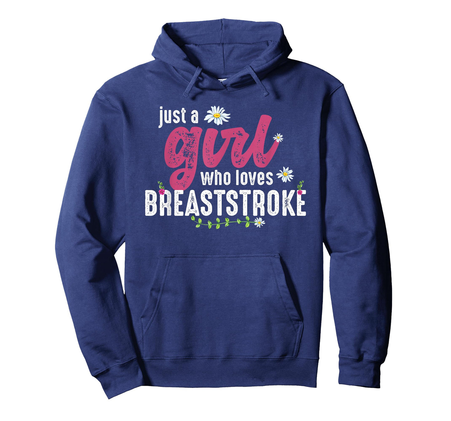 Just A Girl Who Loves Breaststroke - Breaststroke Swimmer T-Shirt