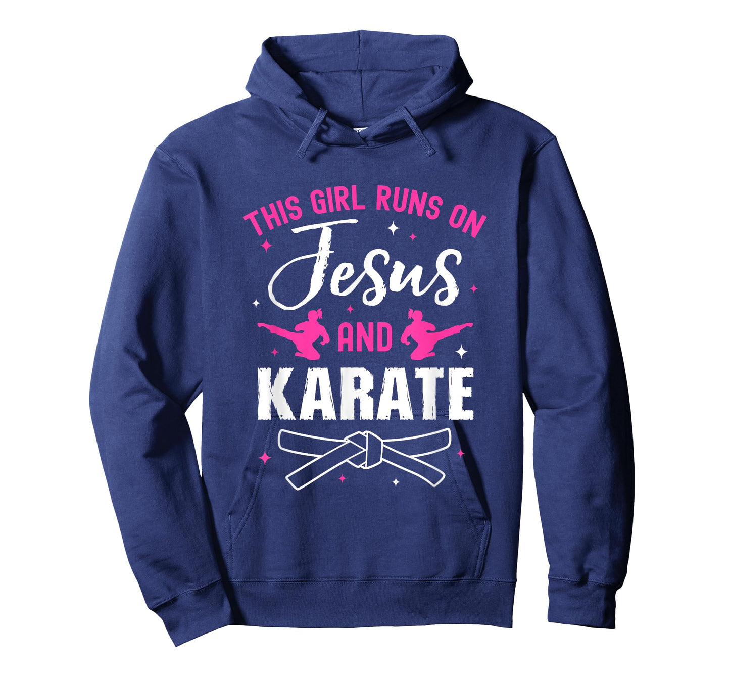 Funny Karate Design For Women Girls Karate Black Belt T-Shirt