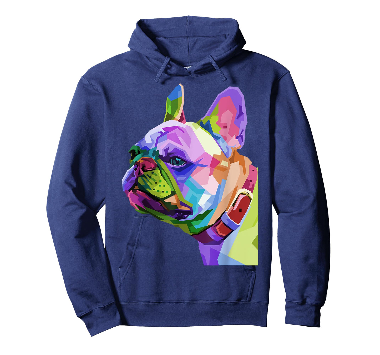 Frenchie French Bulldog Pop Art Portrait Bouledogue Men Women Kids T-Shirt