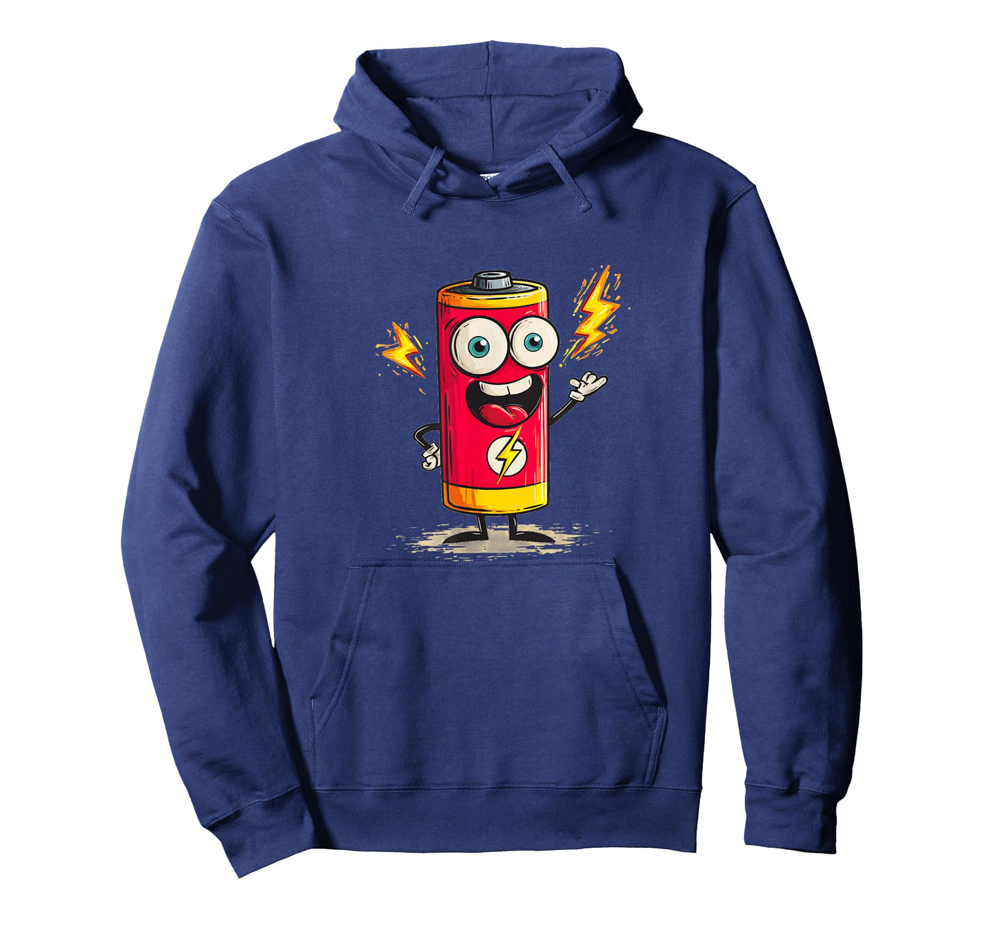 Happy Full Battery Costume for Energetic Graphics Lovers T-Shirt