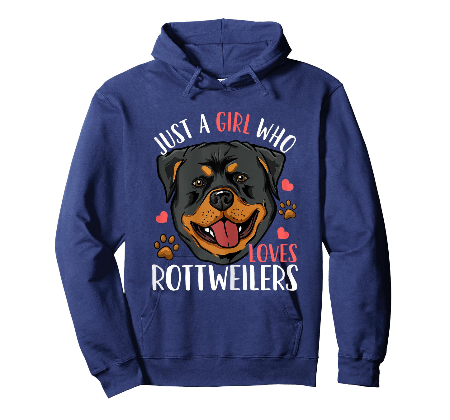 Rottweiler Just A Girl Who Loves Rottweilers Gift T-Shirt