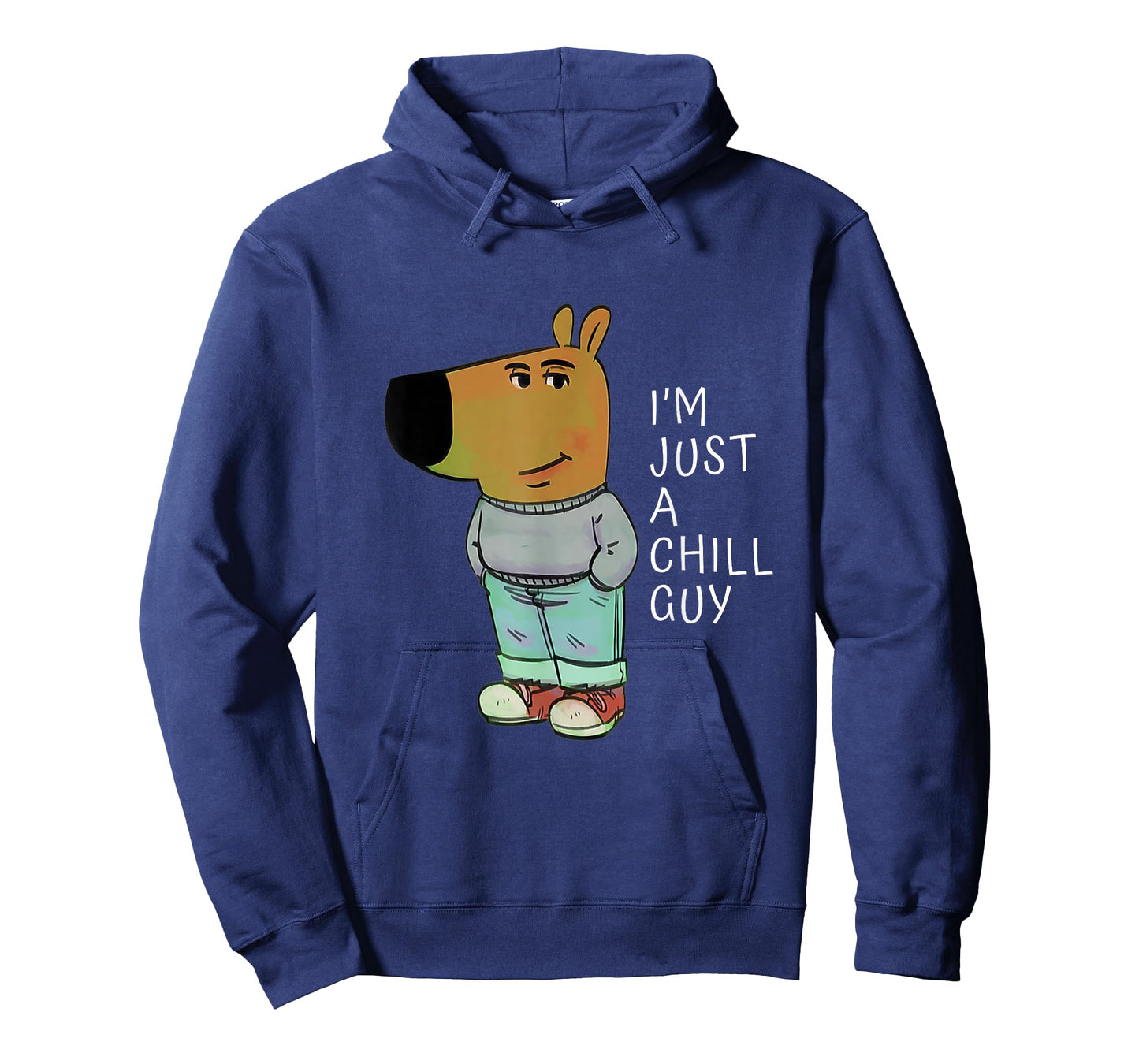 Funny Dog I Am-Just-A-Chill-Guy Calmness With Chill Vibes T-Shirt