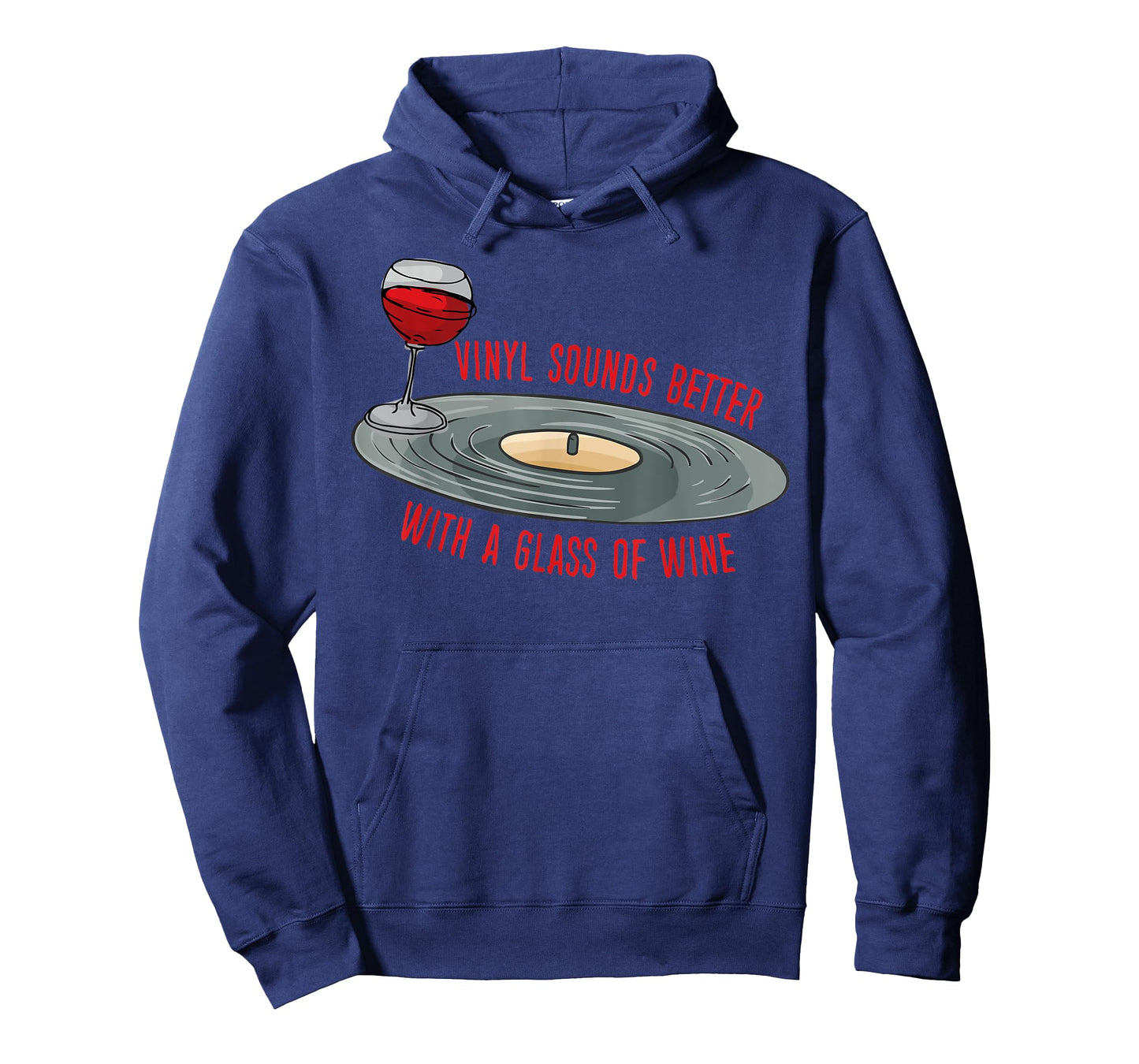 Vinyl Records Lover Retro Music Vinyl Collectors Wine Lover T-Shirt