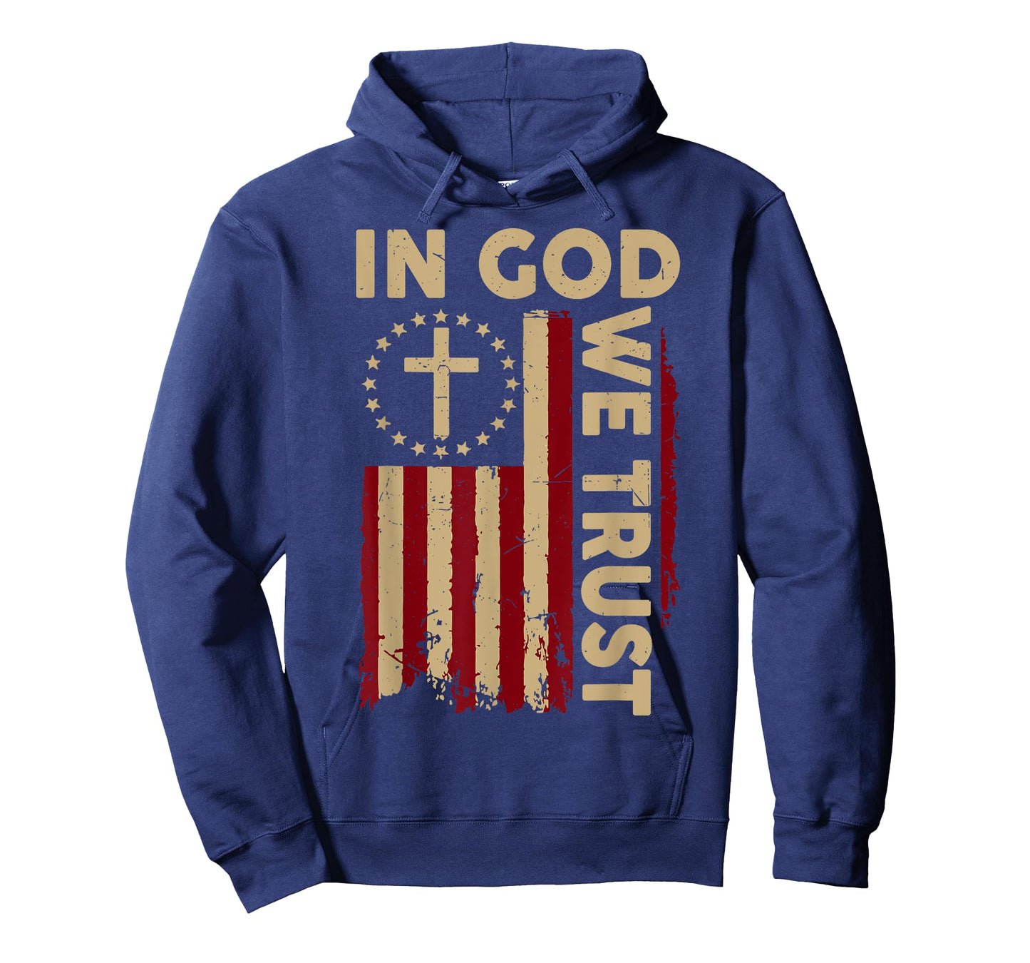 Men In God We Trust 4th July Christian Son Toddler Patriotic T-Shirt