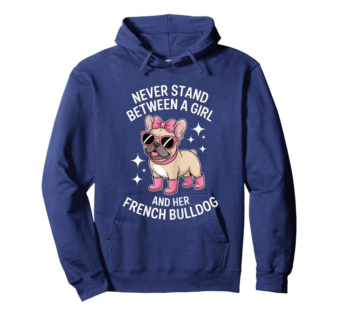 French Bulldog Girl Funny French Bulldog T-Shirt