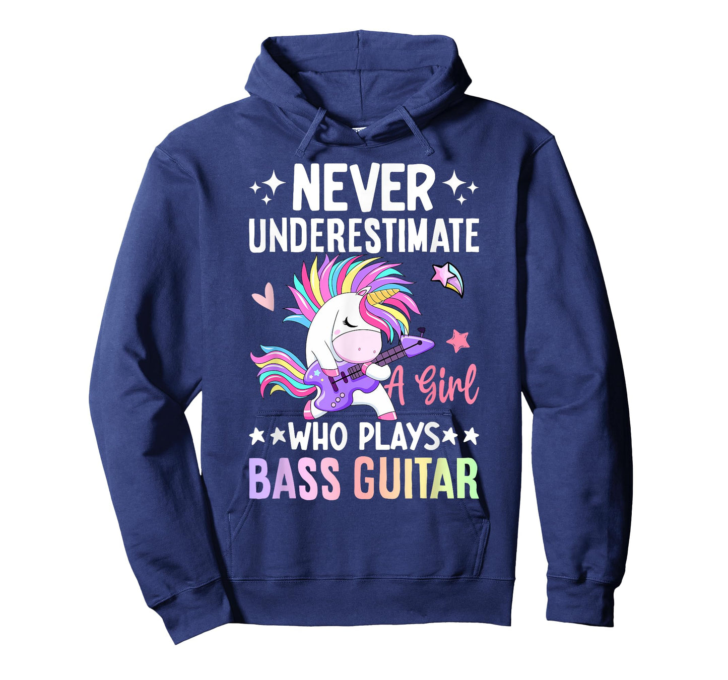A Girl Who Plays Bass Guitar Bass Player Bassist T-Shirt
