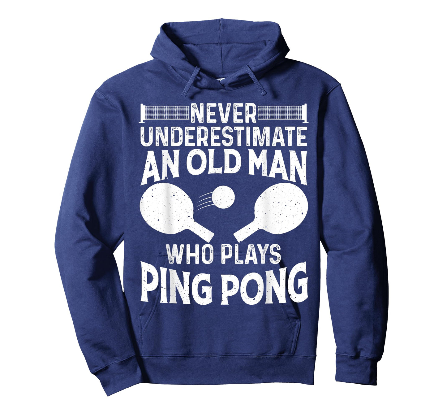 Funny Ping Pong Design Men Dad Grandpa Table Tennis Player T-Shirt