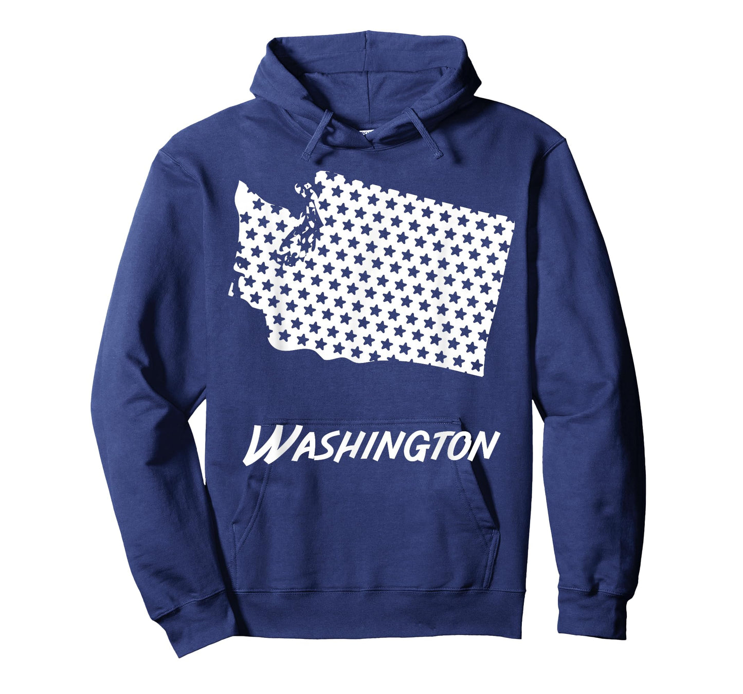 Washington USA State Outline Stars Vintage Retro Design T-Shirt