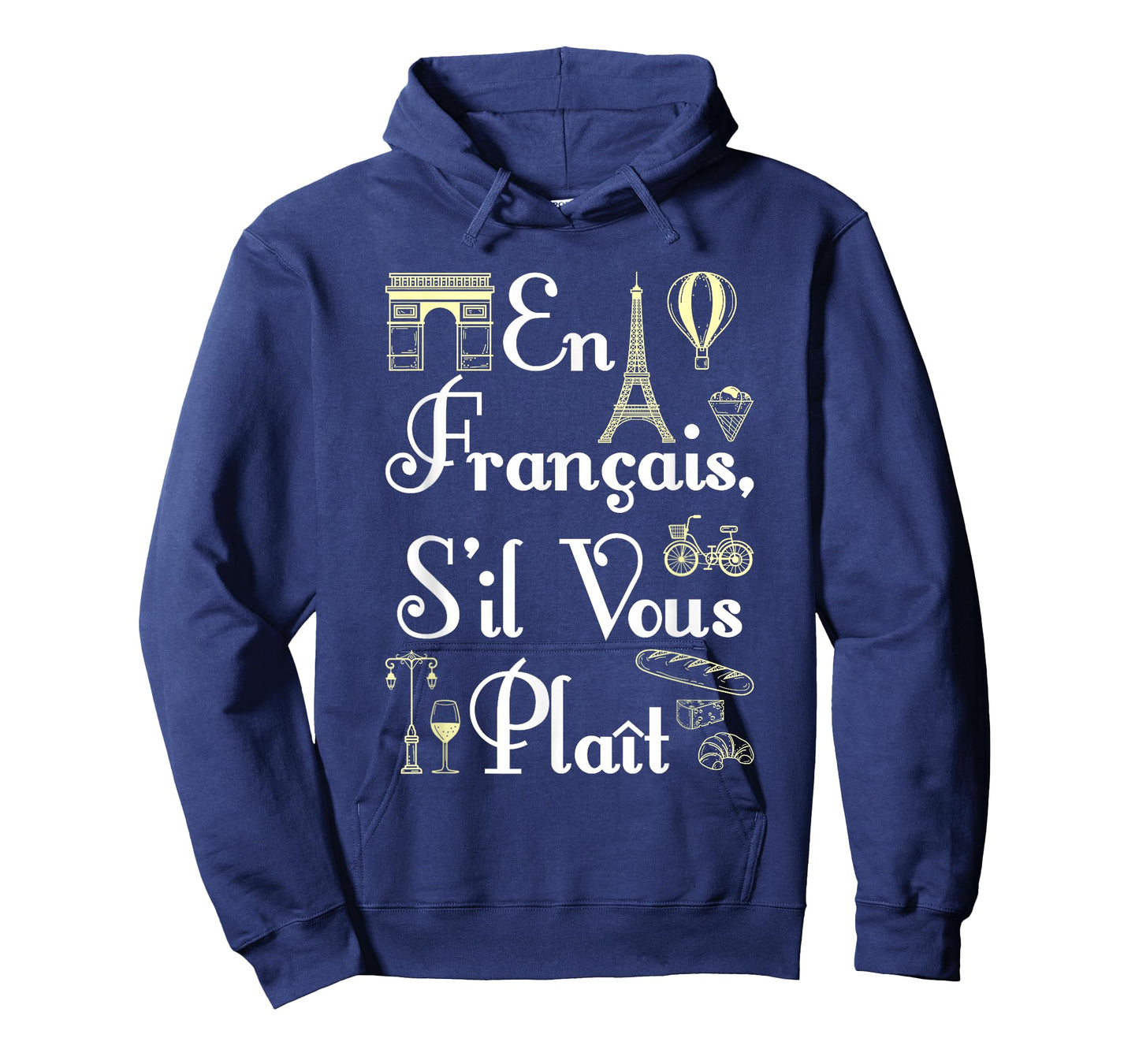 French Teacher En Francais S'il Vous Plait End of Year T-Shirt