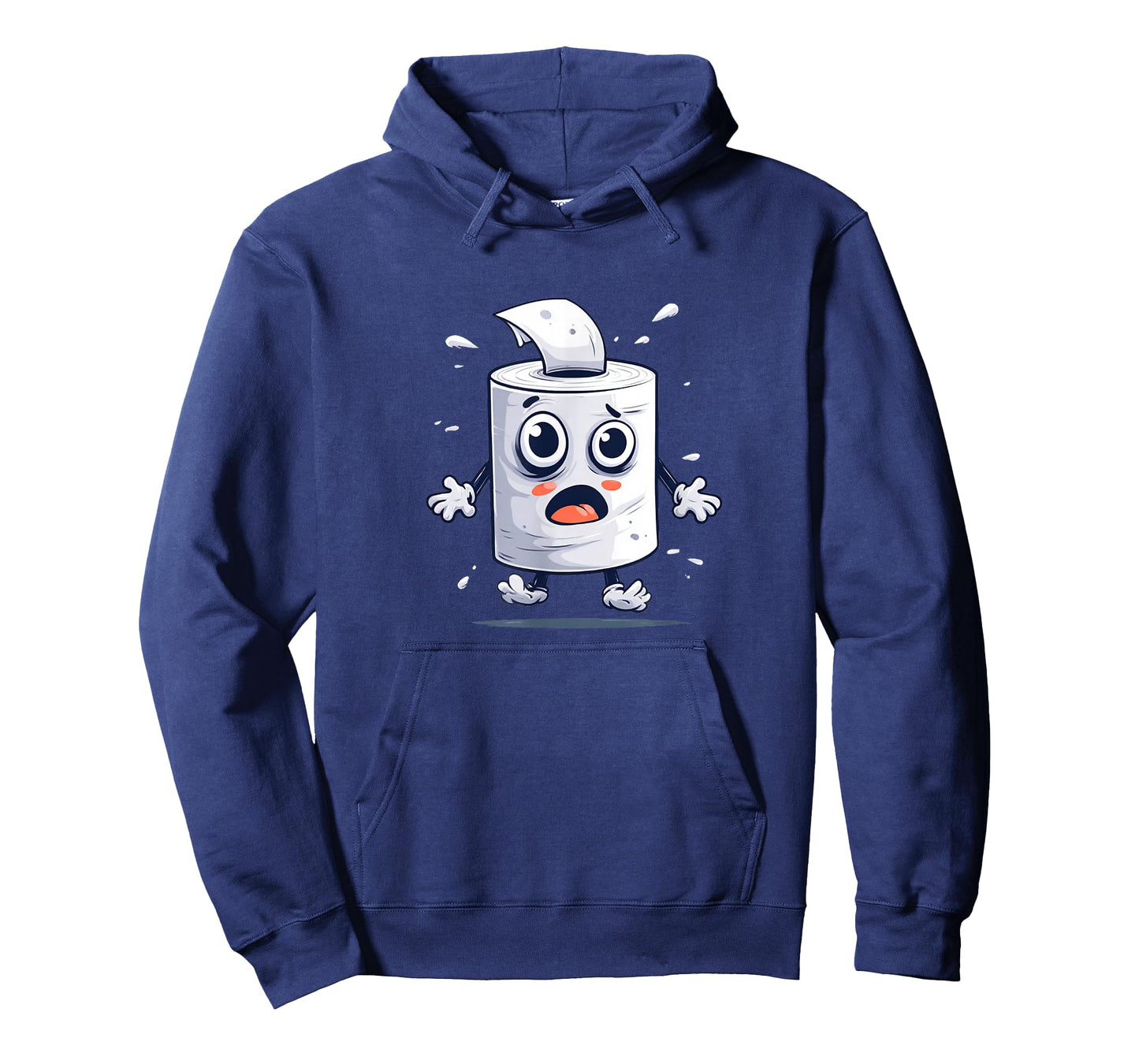 Funny Sweating Toilet Paper Costume T-Shirt