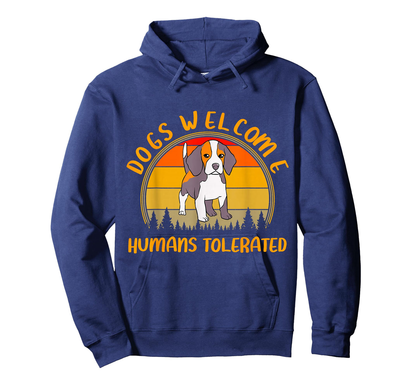 Dogs Welcome Humans Tolerated Funny Dog Lovers Meme T-Shirt