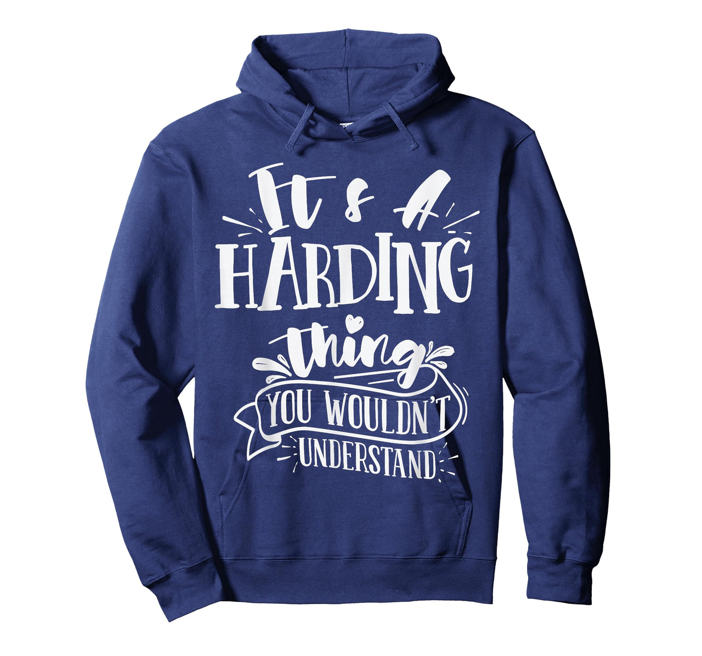 It's A Harding Thing You Wouldn't Understand Custom Family T-Shirt