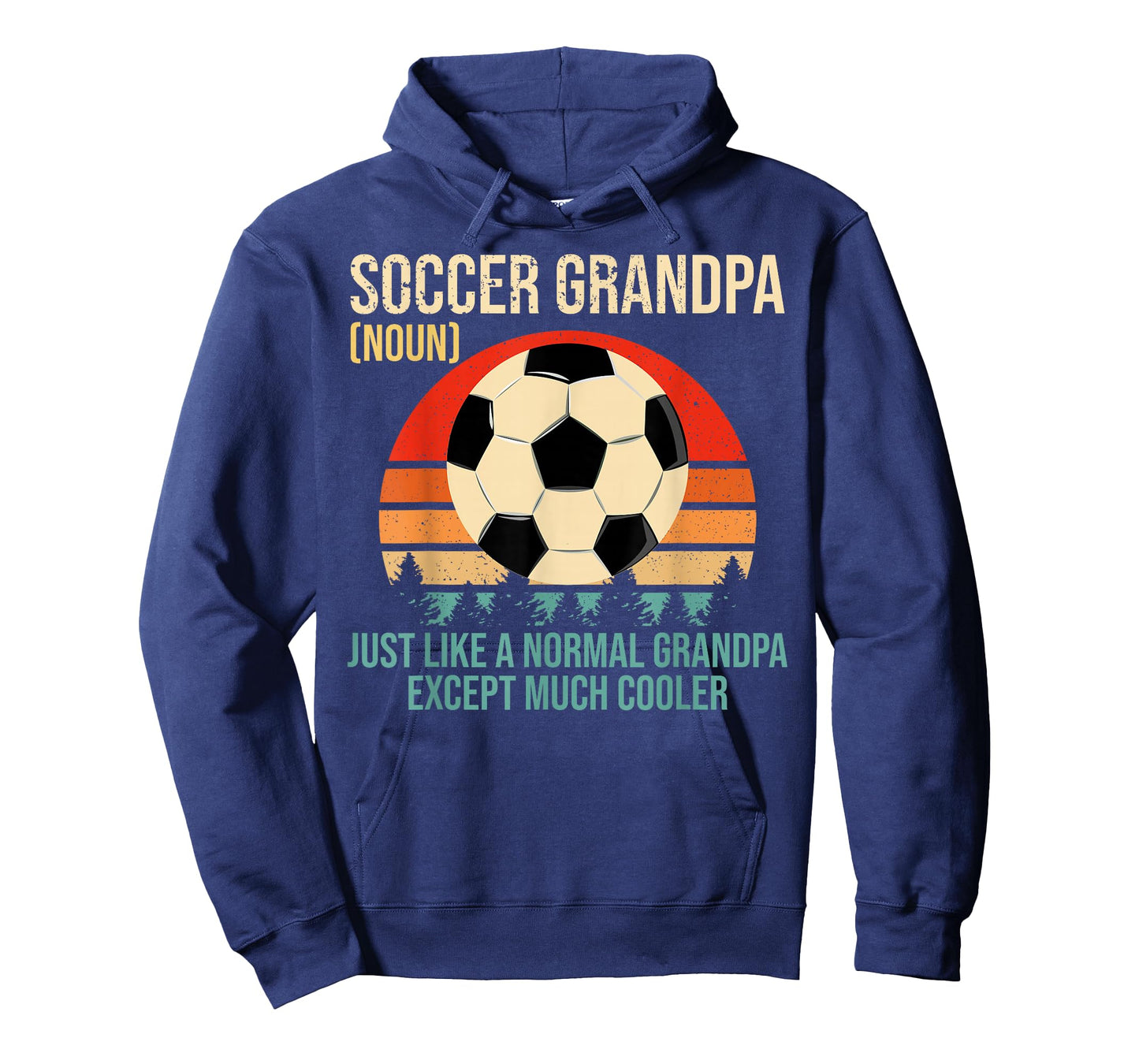 Retro Soccer Grandpa Definition Shirt Soccer Player Grandpa T-Shirt