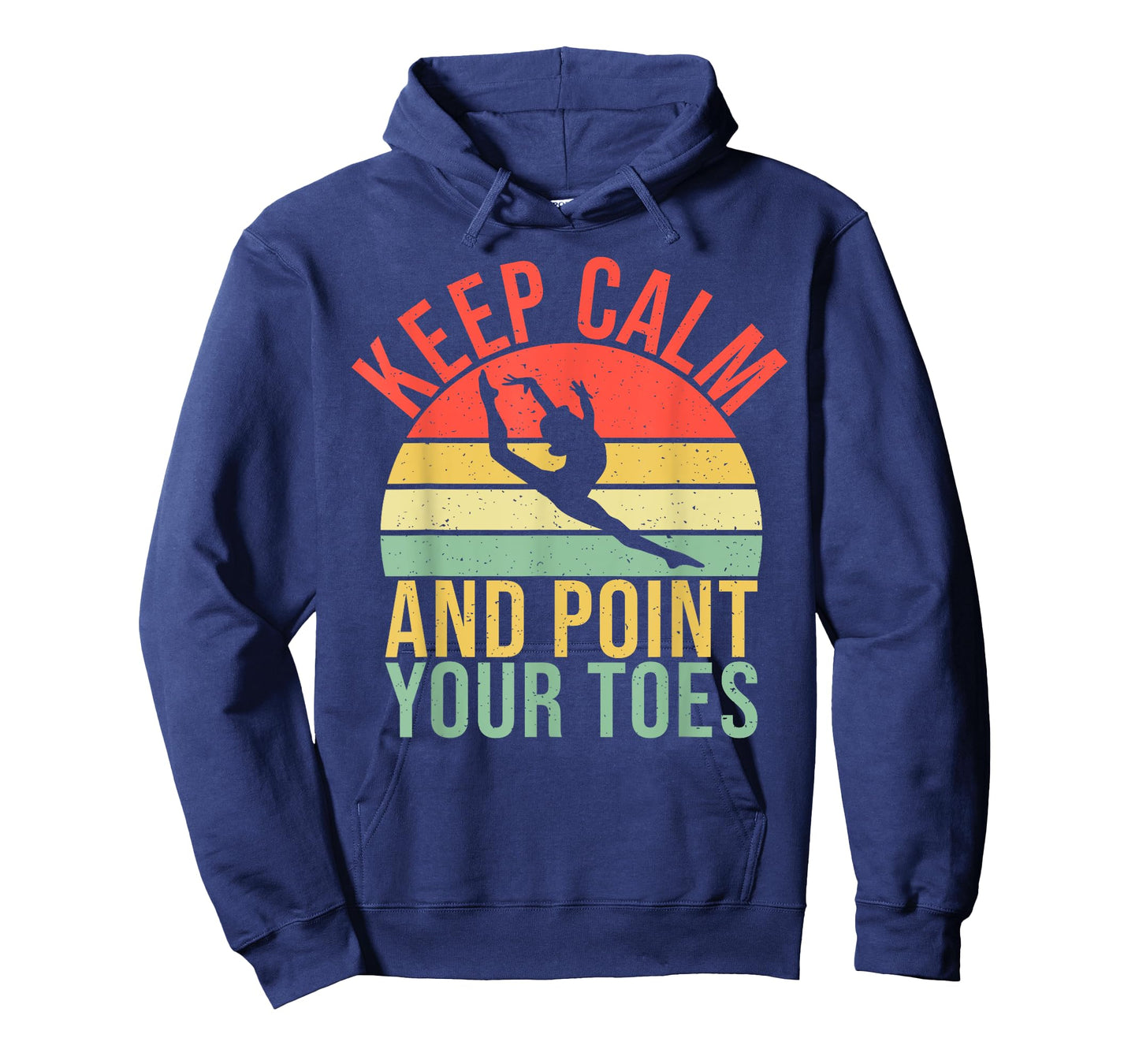 Keep Calm and Point Your Toes Gymnastics Coach T-Shirt