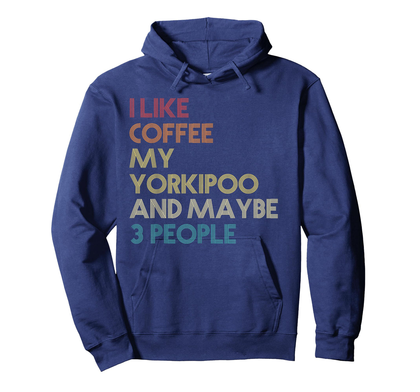 Yorkipoo Dog Owner Coffee Lovers Quote Funny Vintage Retro T-Shirt