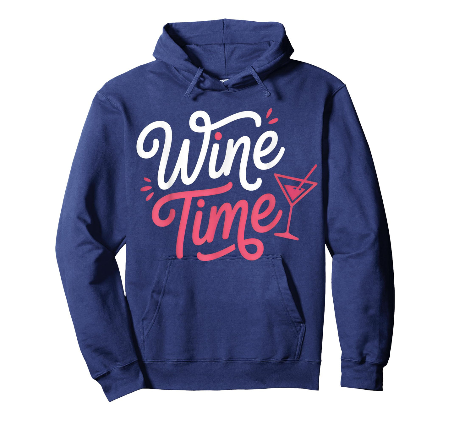 Cute Glass Wine Time Winning Wine Lover Drinking Men Women T-Shirt
