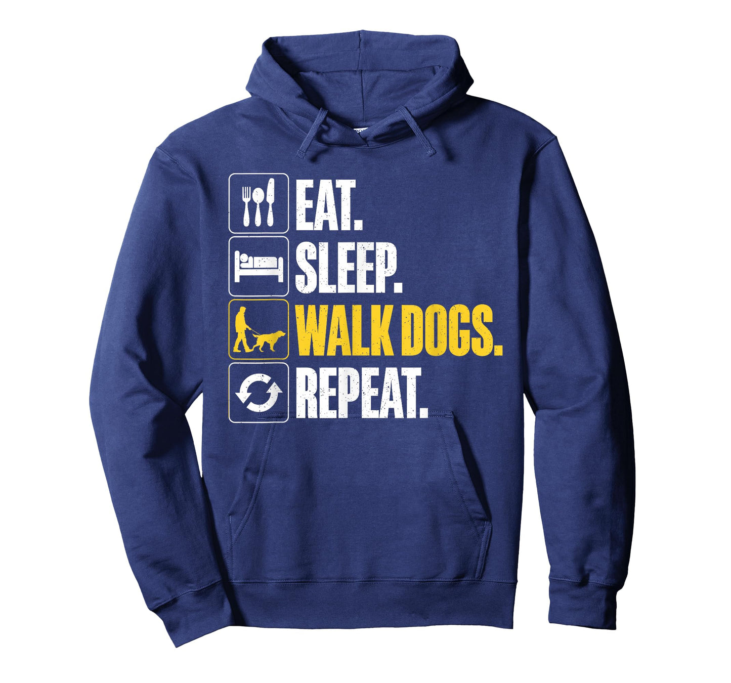 Funny Dog Waking Design For Dog Walker Men Women Pet Walker T-Shirt