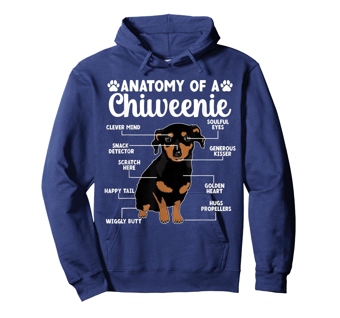 Anatomy Of A Chiweenie Owner Chiweenie Mom & Dad T-Shirt
