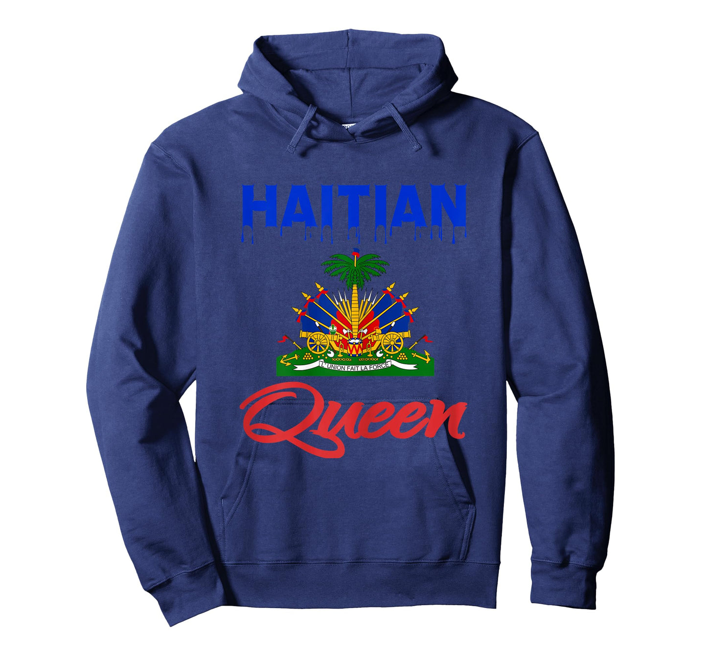 Haitian Queen Dripping Women Perfect Haiti Crown Flag Gift T-Shirt