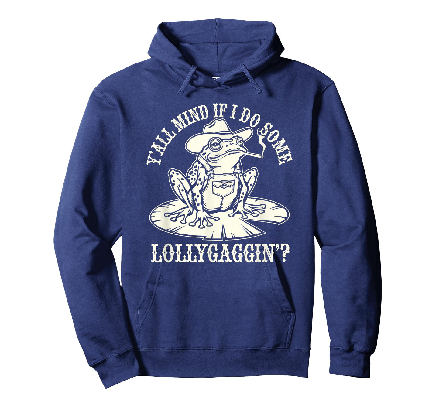 Yall Mind If I Do Some Lollygagging Frog Cowboy T-Shirt