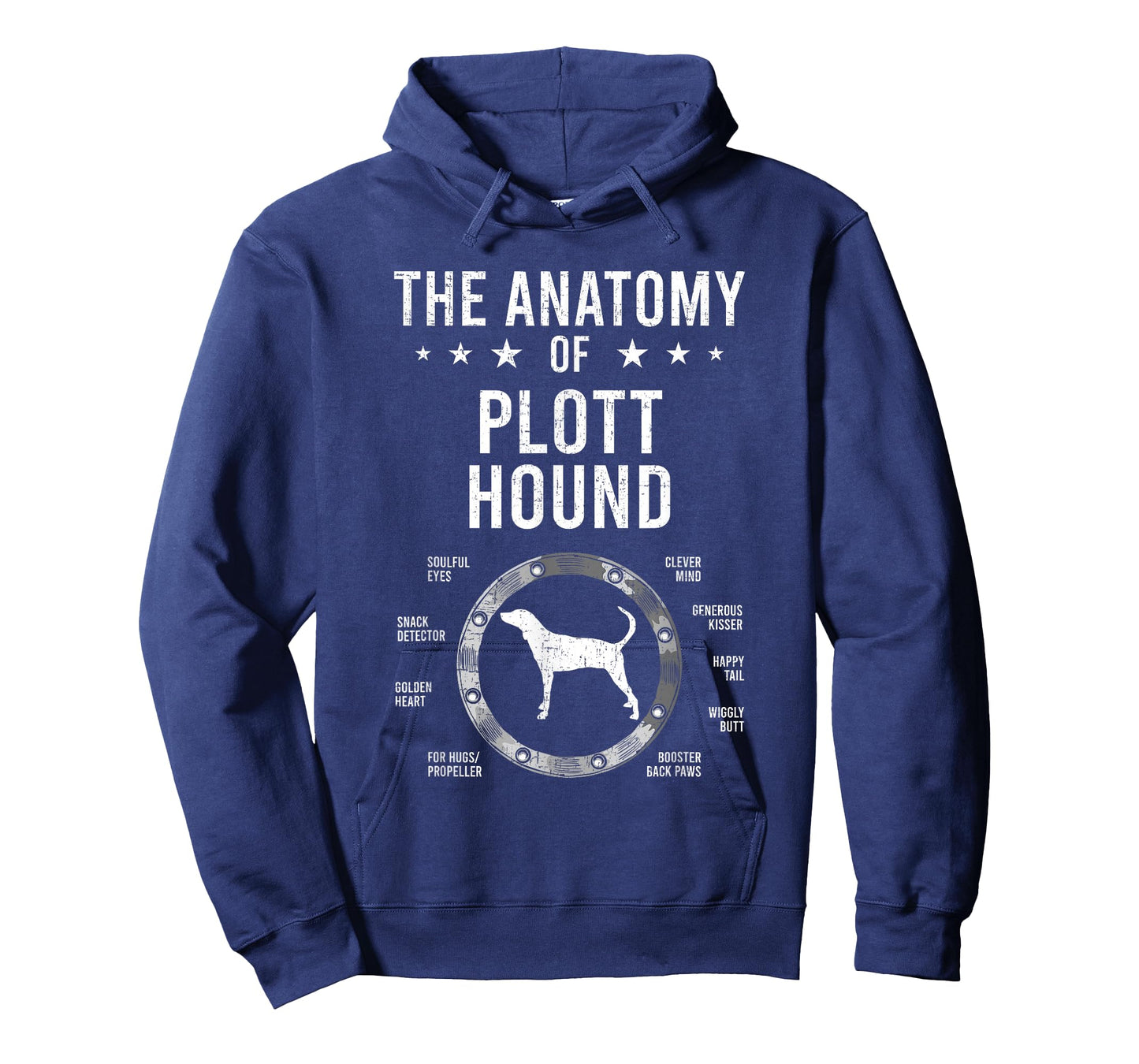 Anatomy of Plott Hound Dog Lover T-Shirt