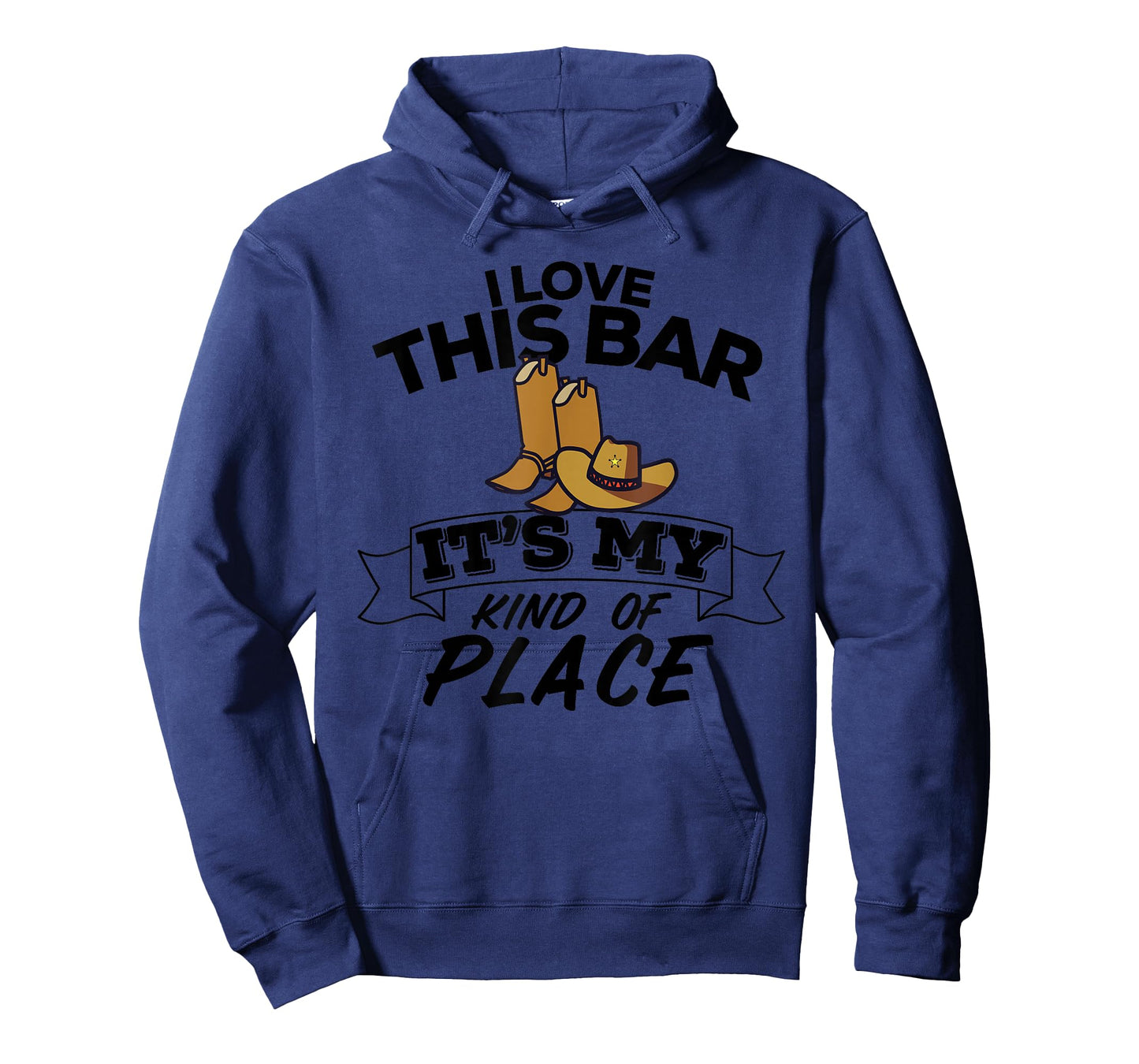 I Love This Bar It's My Kind Of Place Country Music Lyrics T-Shirt