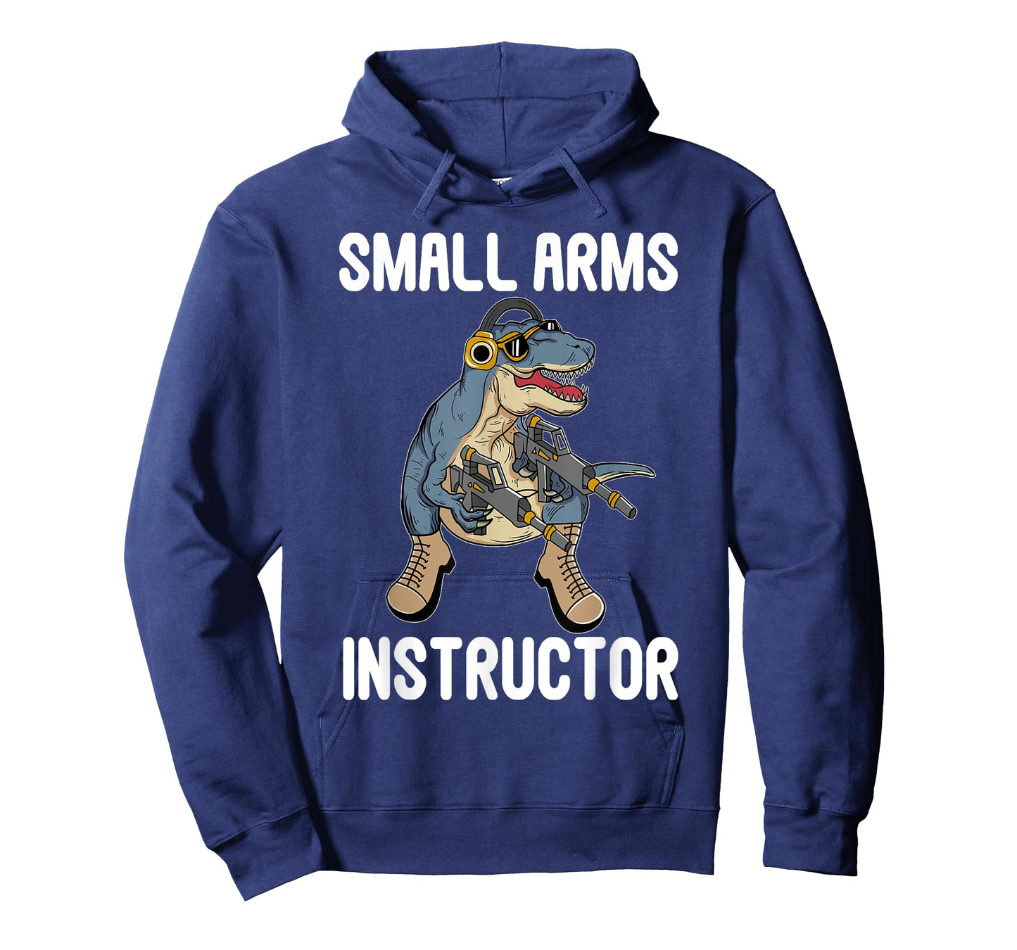 Small Arms Instructor Rex Dinosaur Gun for Firearm Trainer T-Shirt