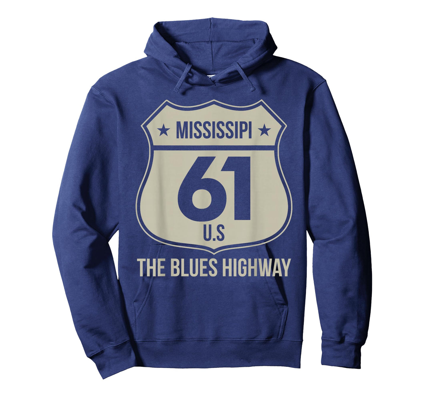 Mississippi US 61 The Blues Highway Gift for US Citizens T-Shirt