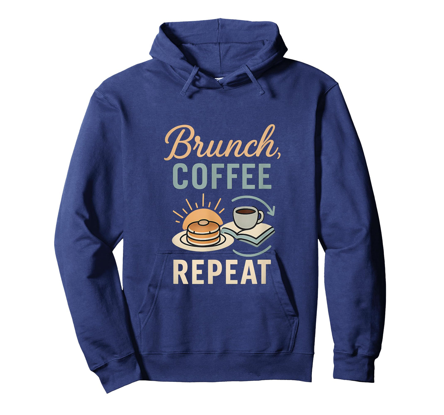 Brunch Coffee Repeat Squad Goals Design T-Shirt