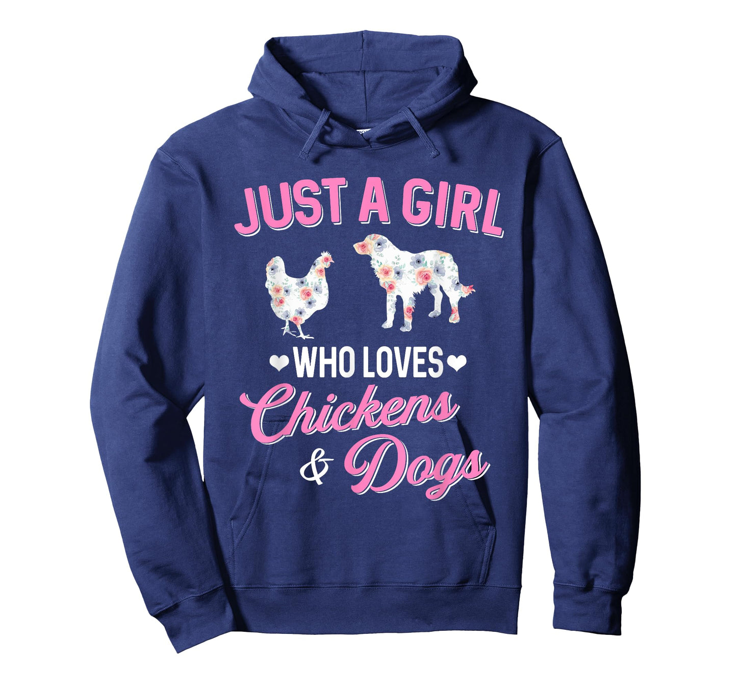 Just A Girl Who Loves Chickens Dog Lover Women Farmer T-Shirt