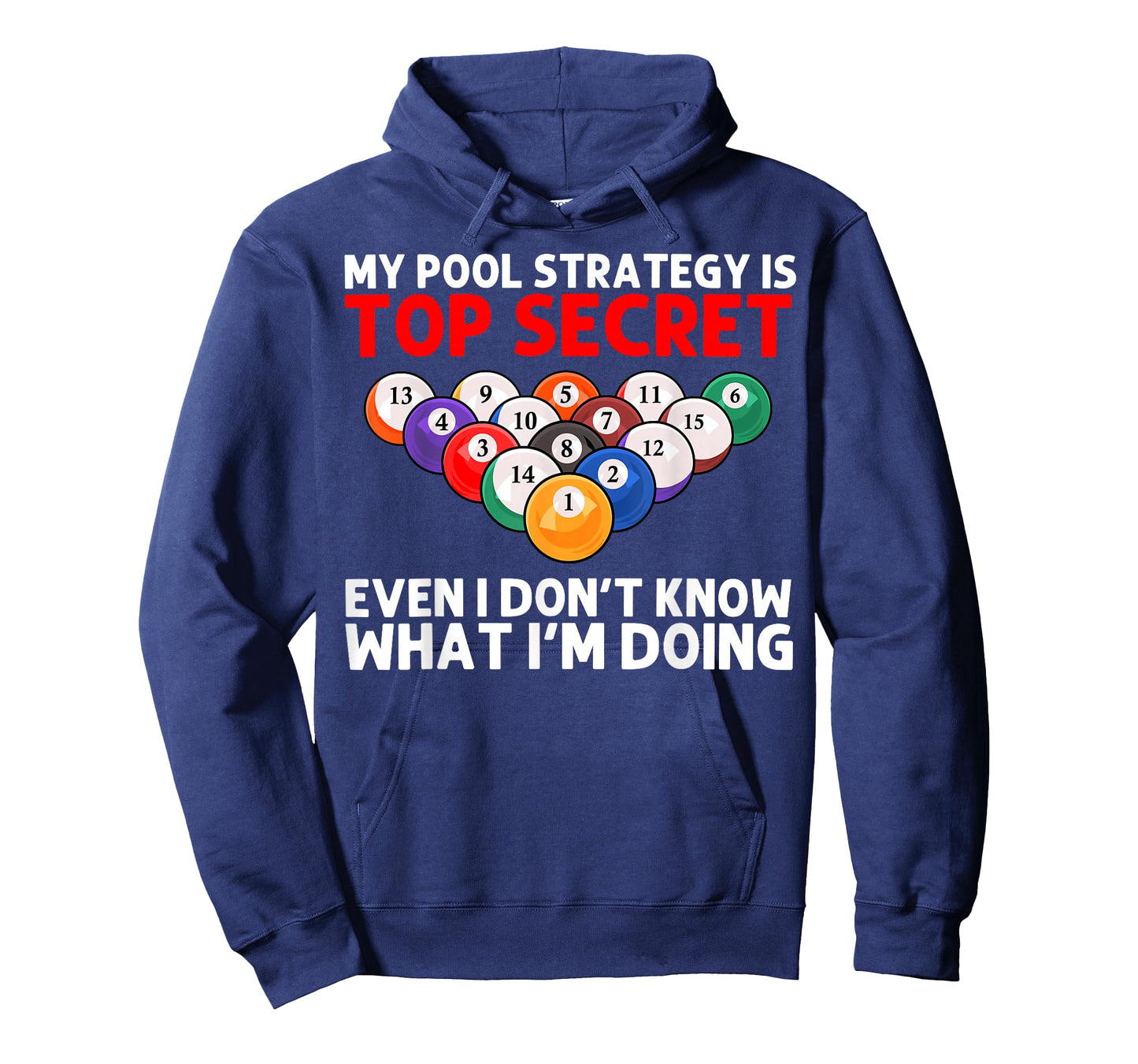 Funny Billiards Art for Men Women Billiard Lover Pool Player T-Shirt