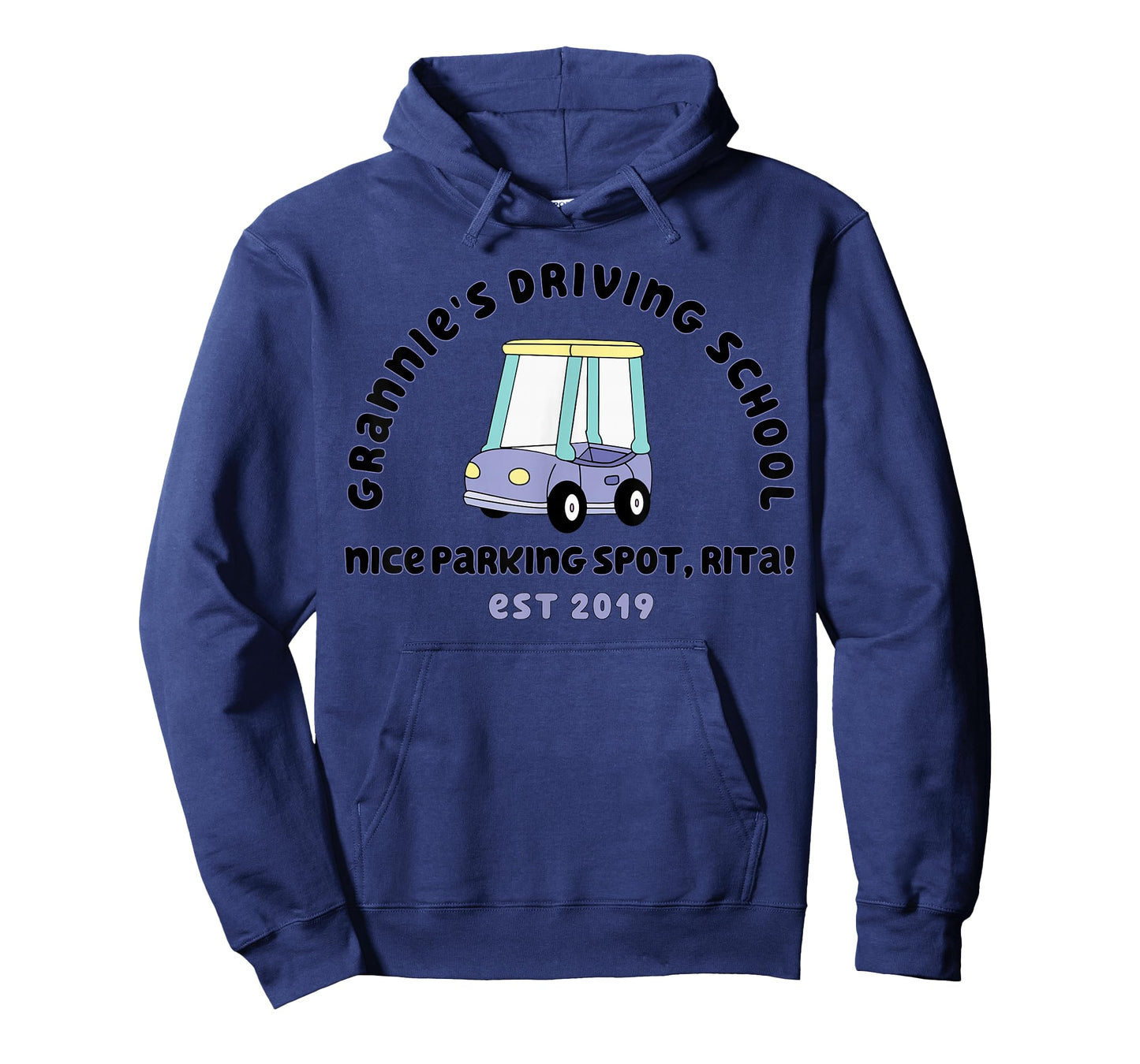 Grannies Driving School Nice Sparking Spot Rita Funny T-Shirt