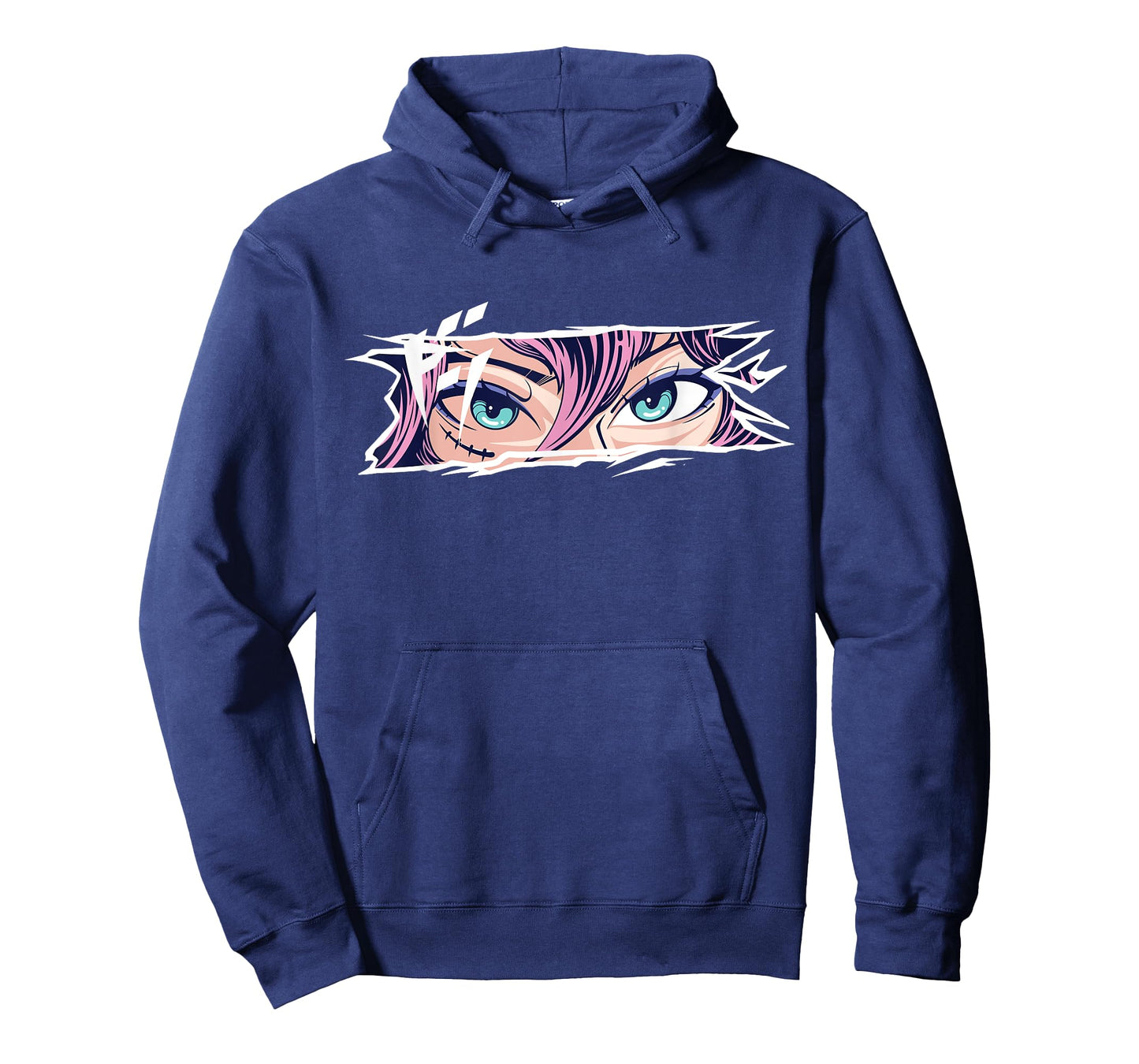 Anime & Japan Culture Apparel Gifts FIDIMA Anime Eyes T-Shirt - Unisex-Adults & Kids - Black - Small - Short Sleeve - Cotton 65%, Polyester 35%