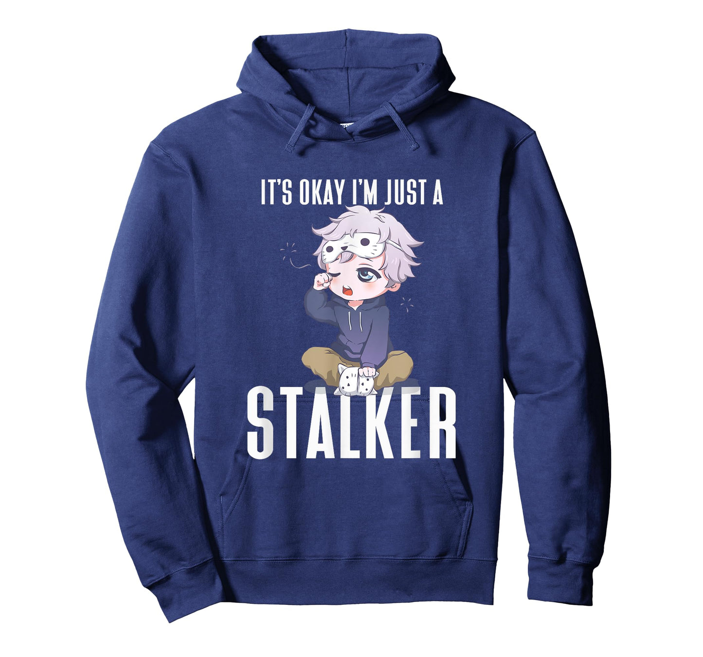 Anime It's Okay I'm Just A Stalker Japanese Kawaii Otaku T-Shirt